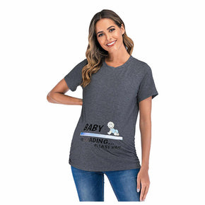 Camisa de Maternidad Gris